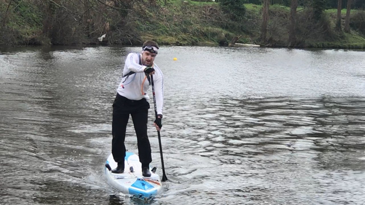 Paddle. 105 km entre Saint-Malo et Cesson-Sévigné