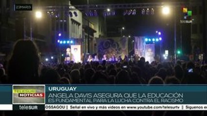 Uruguay: Realizan concentración "Sin Racismo, Mejor Democracia"