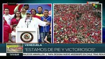 Nicolás Maduro: Estamos de pie, victoriosos y gobernando la Patria