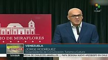 Venezuela: denuncia robo de recursos por parte de la oposición