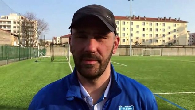 R3 (15ème journée) – Laurent LA PIETRA réagit après la défaite du CALUIRE SC à l’ES TRINITE