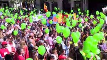 Miles de personas marchan en Madrid contra el aborto