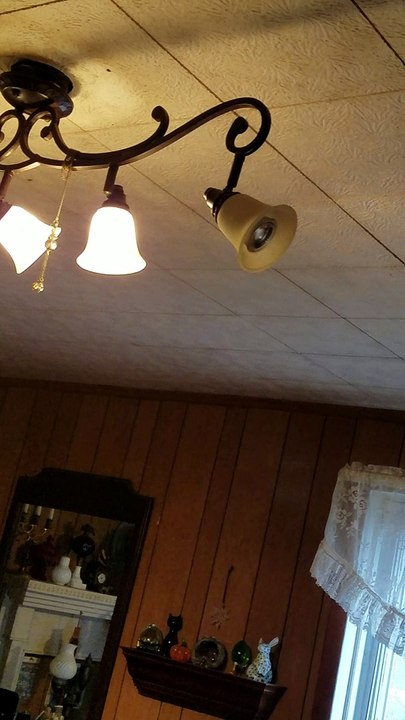 Lunar Paranormal Virginia Spirit Messing with Light Fixture My Haunted Farmhouse