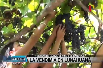 Lunahuaná celebró el Festival de la uva, el vino y el canotaje