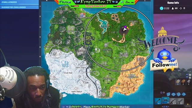 FIND THE SECRET BANNER IN LOADING SCREEN 4 with audio - Fortnite season 8 week 4