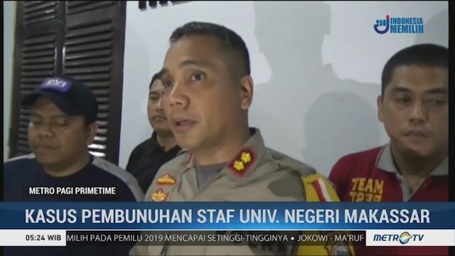 Polisi Tangkap Pembunuh Staf Universitas Negeri Makassar