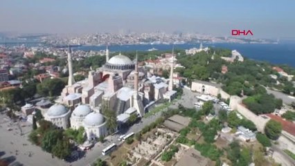 Ayasofya'nın Havadan Görüntüleri