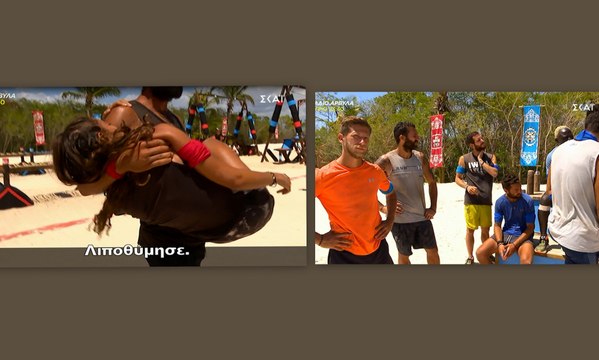 Survivor: Σοκ στην παραλία! «Πάγωσαν» οι παίκτες – Η λιπόθυμη παίκτρια και ο πανικός!