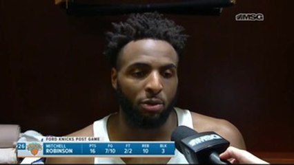 Knicks Postgame: Mitchell Robinson | Mar 22 vs. Nuggets