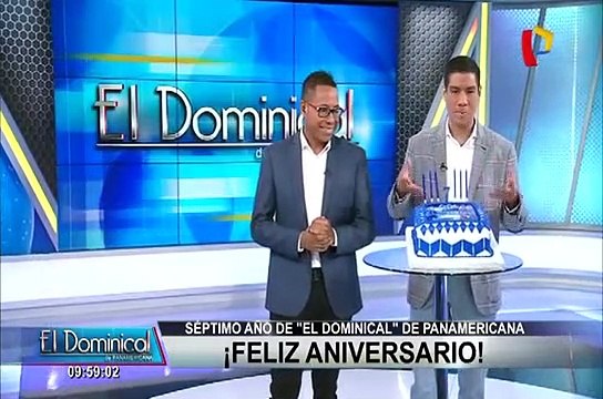 El Dominical de Panamericana celebra 7 años en la preferencia de los televidentes