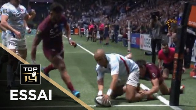 TOP 14 - Essai Simon ZEBO (R92) - Racing 92 - Bordeaux-Bègles - J20 - Saison 2018/2019