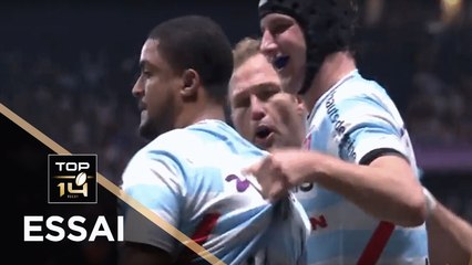 TOP 14 - Essai Boris PALU (R92) - Racing 92 - Bordeaux-Bègles - J20 - Saison 2018/2019