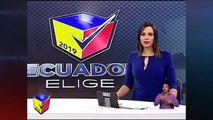 Sufragio de candidatos en la provincia del Guayas