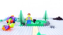 LEGO Batman Brick Building STOP MOTION LEGO Batman vs Villain: Race | LEGO Batman | By LEGO Worlds