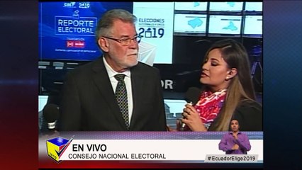 Vicepresidente del CNE habla sobre inconvenientes por alteración de fotografías de candidatos en papeletas