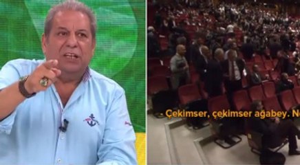 Canlı yayında gergin anlar