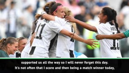 Juventus women savour win in front of record Serie A crowd
