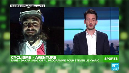 Paris - Dakar à vélo , la nouvelle aventure de Stéven Le Hyaric