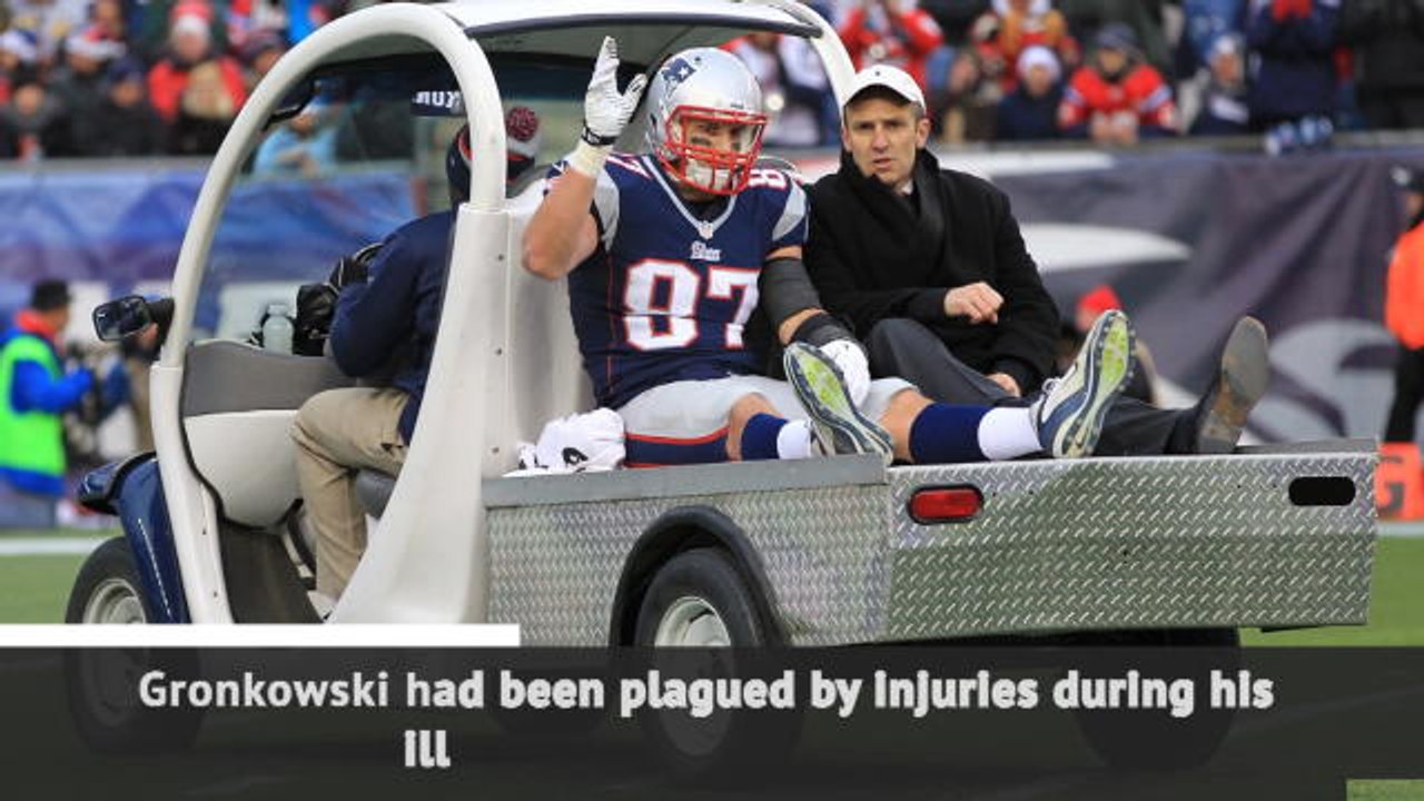 Patriots star Rob Gronkowski announces retirement