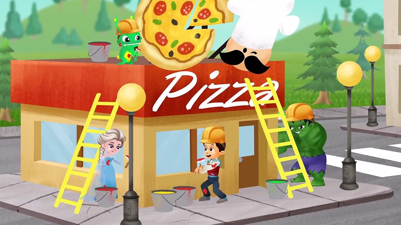 Paw Patrol & Groovy le Martien - Apprendre les couleurs et les formes à la mystérieuse maison!