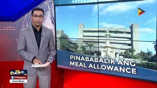 Mga dating opisyal at kawani ng MWSS, pinababalik ang meal allowance