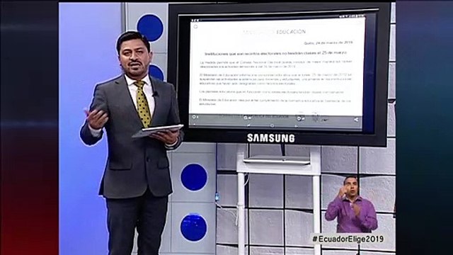 Instituciones que son recintos electorales no tendrán clases el 25 de marzo