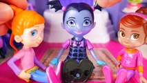 Vampirina Hauntley's Shipped Myself to McDonalds Drive Thru Prank Dolls Bedtime Routine Sleepover!