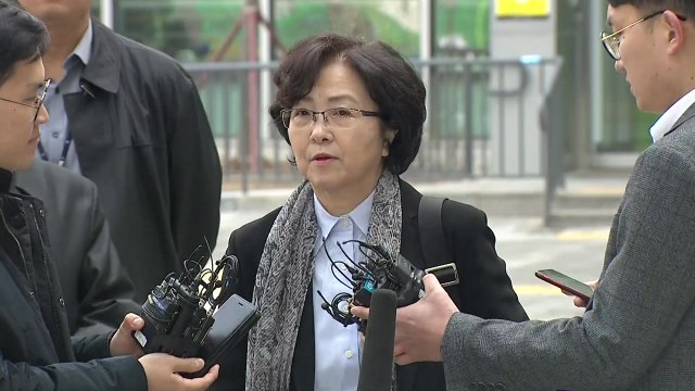 '표적 감사' 김은경 최선을 다해 설명 / YTN