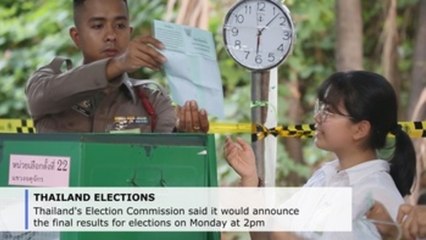 Thailand delays announcing election results