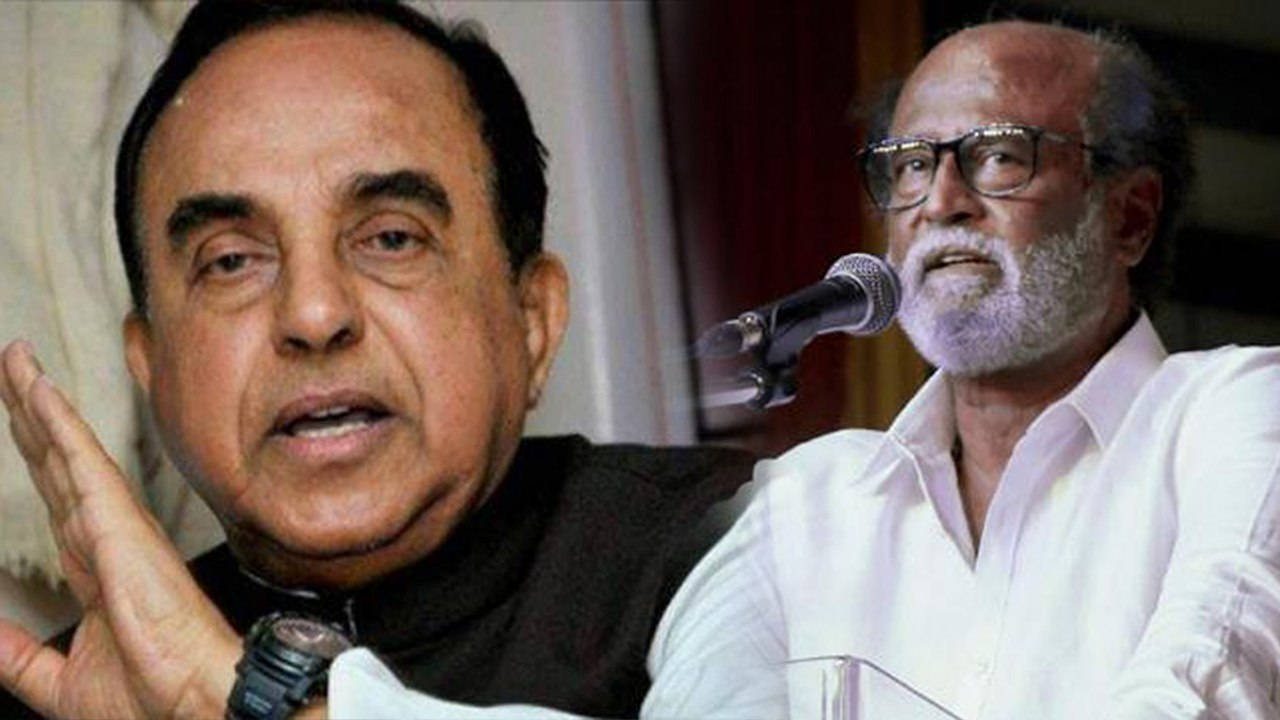 அரசியலுக்கு வந்தால் ரஜினி ஜெயிலுக்கு போவார்: சுப்பிரமணியன் சுவாமி- வீடியோ