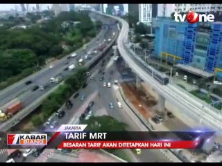 Besaran Tarif MRT Ditetapkan Hari Ini!
