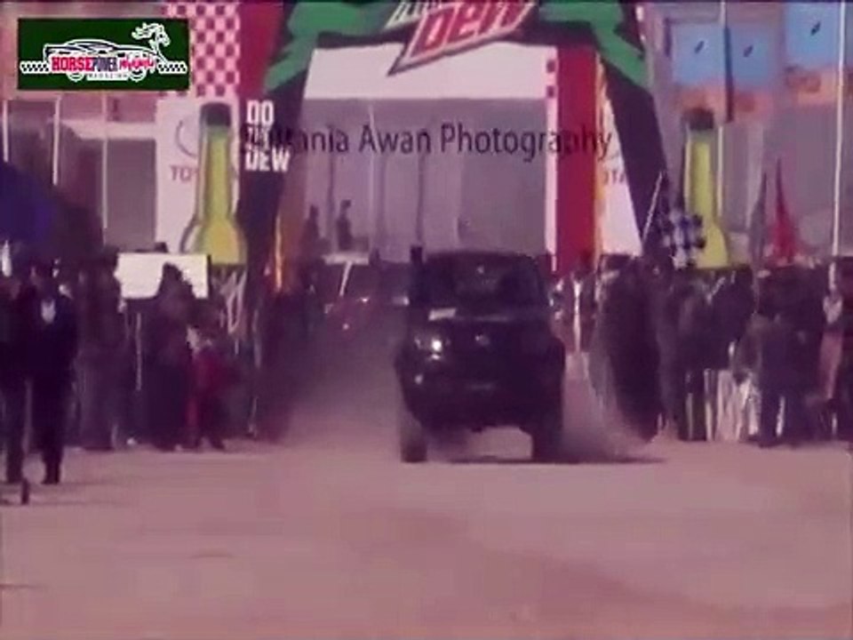 Usman Nadeem in action at Cholistan500 OffRoad  Rally 2017