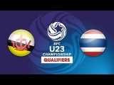 FULL | U23 BRUNEI vs U23 THÁI LAN | VFF Channel