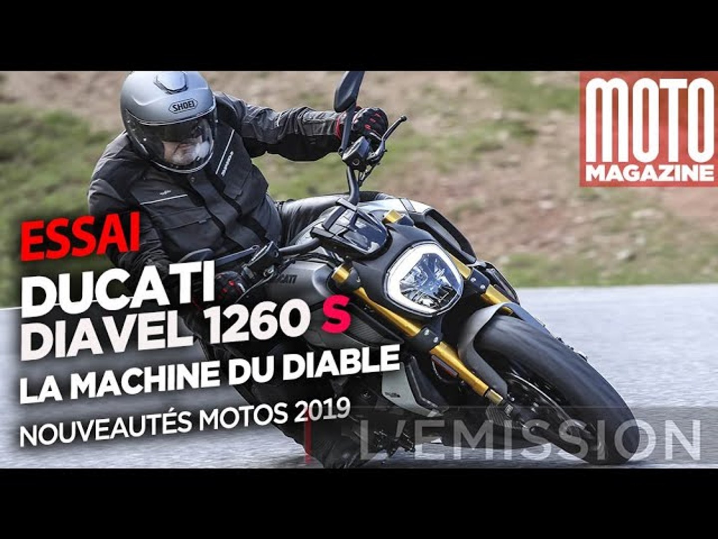 Ducati Diavel 1260 S - La moto du diable - Essai Moto Magazine - 2019 -  Vidéo Dailymotion