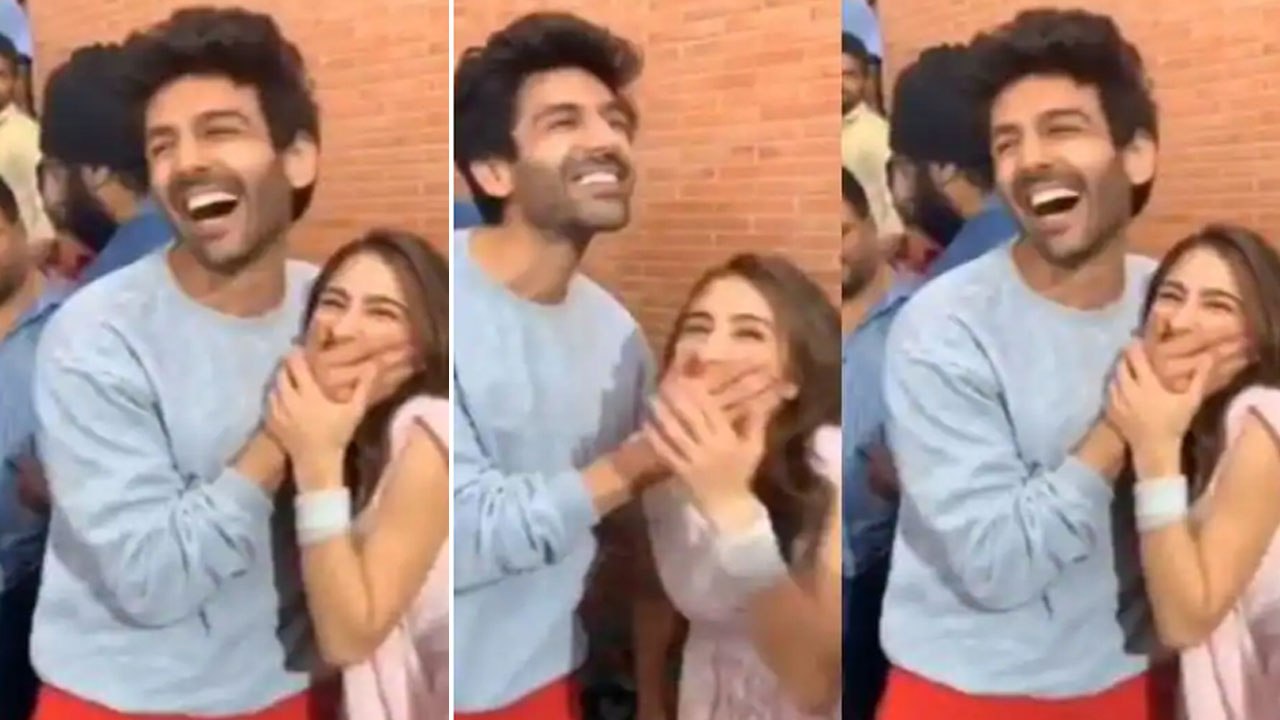 Sara Ali Khan makes fun of Kartik Aaryan during Love Aaj Kal 2 Shooting | FilmiBeat