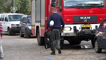 İsrail’in başkenti Tel Aviv'in kuzeyine roket düştü (3)