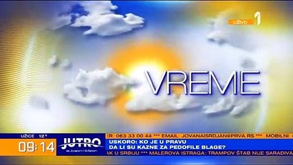 DANILO ŠTAKOM PREZENTUJE VREMSNKU PROGNOZU!