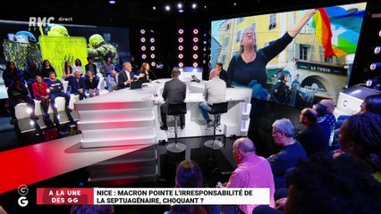A la Une des GG : Macron pointe l'irresponsabilité de la septuagénaire blessée à Nice, choquant ? - 25/03