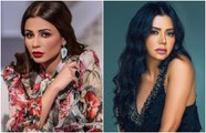 انفعال رانيا يوسف بعد إحراج مهيرة عبد العزيز بسبب فستانها الشهير