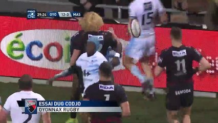 PRO D2 - Résumé Oyonnax-Massy_ 45-10 - J25 - Saison 2018_2019