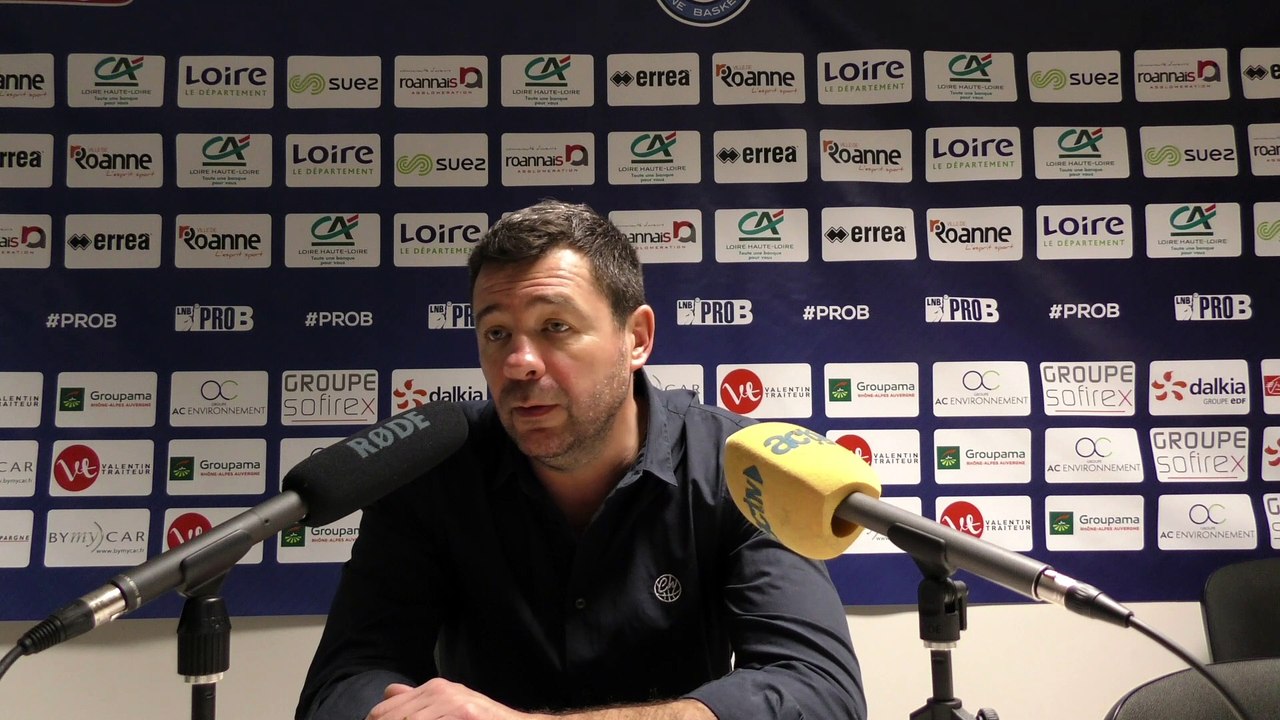 2018/19 Réactions Roanne après Chorale - Nancy (80-74, ProB J23)