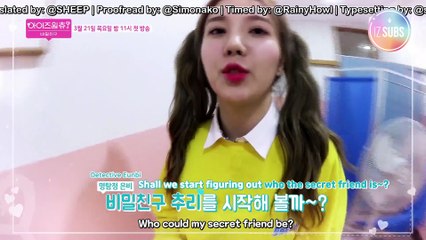 [ENG SUB] 190321 IZ*ONE CHU [Secret Friend Observation Log] My Secret Friend Is an Invisible Person _ Written by Kwon Eunbi 190321 Ep.6