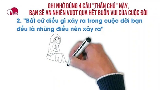 Ghi nhớ đúng 4 câu thần chú này, bạn sẽ an nhiên vượt qua hết buồn vui của cuộc đời