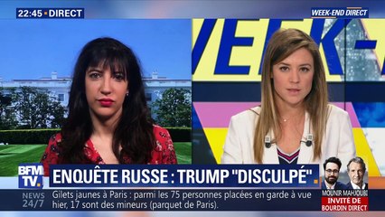 Enquête russe : Trump "disculpé"