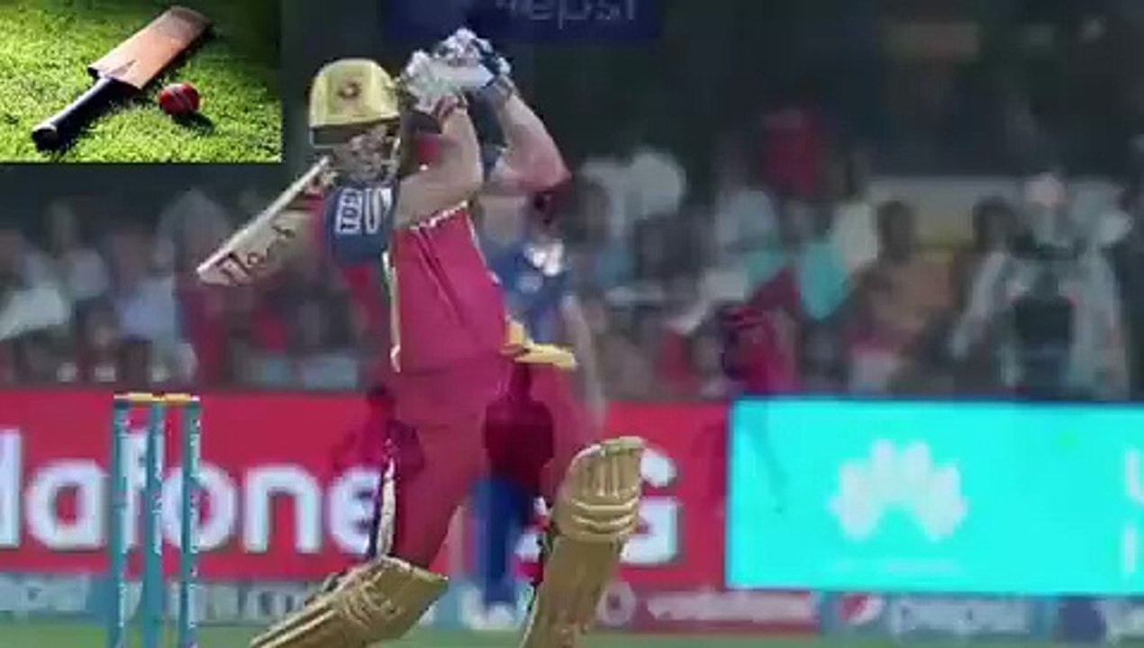 See what happened when AB de Villiers want to hit six against jasprit bumrah