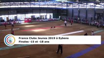 Troisième tour -18, finales,  France Clubs Jeunes, Eybens 2019