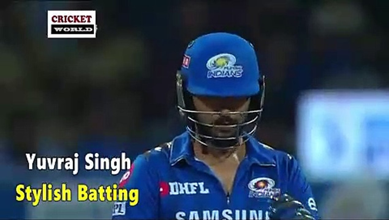 MI vs DC 2019 Yuvraj hit very Stylish Shots, Vintage Yuvraj Singh Batting