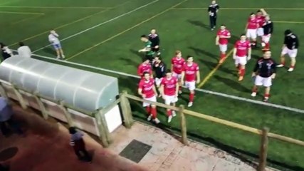 Ambientazo en el campo del Deusto que ganó 3-1 al Lagun Onak