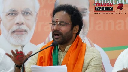 Kishan Reddy asked KCR || what have you Developed in Hyderabad