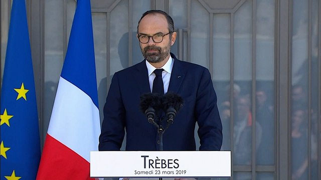 Trèbes et Carcassonne : un an après, la commémoration des attentats par Édouard Philippe